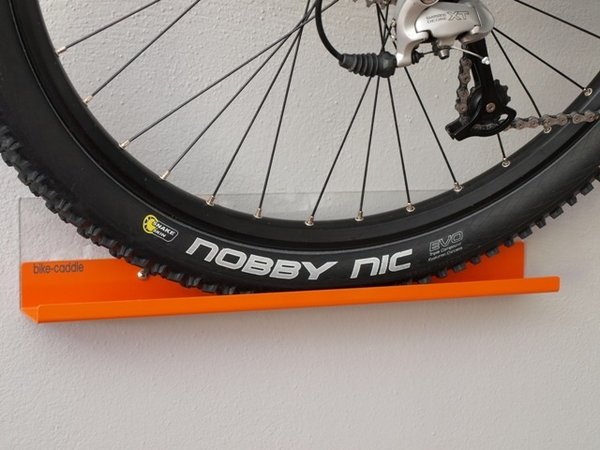Fahrradwandhalterung  bike-caddie Colourline - Orange