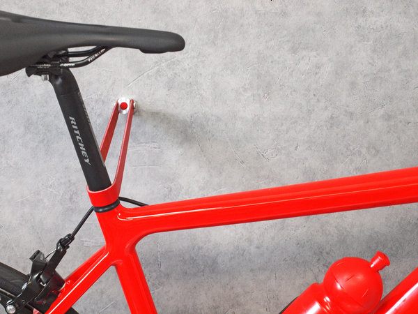 Fahrradwandhalter - Rahmenhalter bike-caddie ALLED Rot