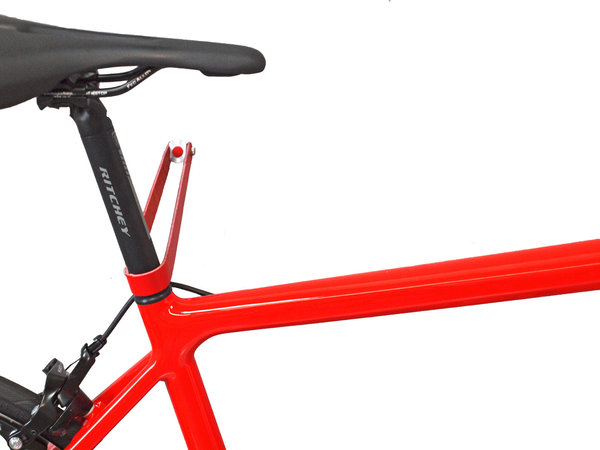 Fahrradwandhalter - Rahmenhalter bike-caddie ALLED Rot